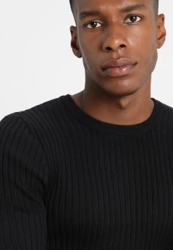 Pier One Strickpullover - Black -Pier One 046daf91af9e438e9ff2dcf7c07d6ba1