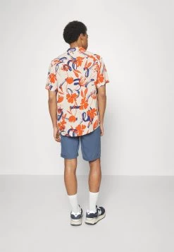 Pier One LINEN BLEND DRAWCORD SHORTS - Shorts - Blue -Pier One 0fefc1229bd140f59c628594c0f5cb16