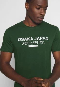 Pier One OSAKA TEE - T-Shirt Print - Green -Pier One 1020131a5f7a4e86b543150e8a18156a