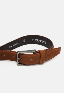 Pier One LEATHER UNISEX - Gürtel - Cognac -Pier One 2a7a4da287ac4e3aa1f4ad0c94503e0d