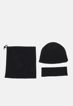 Pier One FLEECE UNISEX SET - Mütze - Black -Pier One 2d2217826bb64e768a7e39ae427c56f1 1