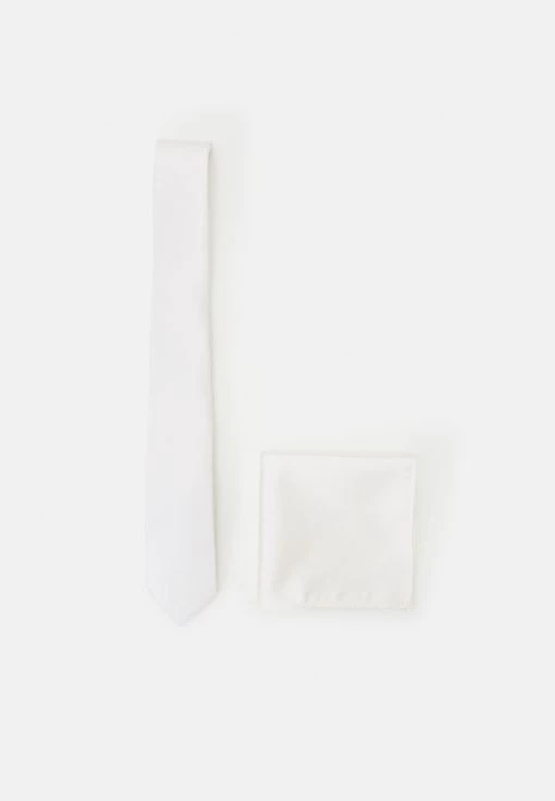 Pier One SET - Einstecktuch - White -Pier One 5eddd03d9d5044e69d5a5bf6d230024e