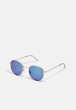 Pier One UNISEX - Sonnenbrille - Gold-coloured/blue -Pier One 86da2e15ef8c413eada469d3cb0f90a2 1