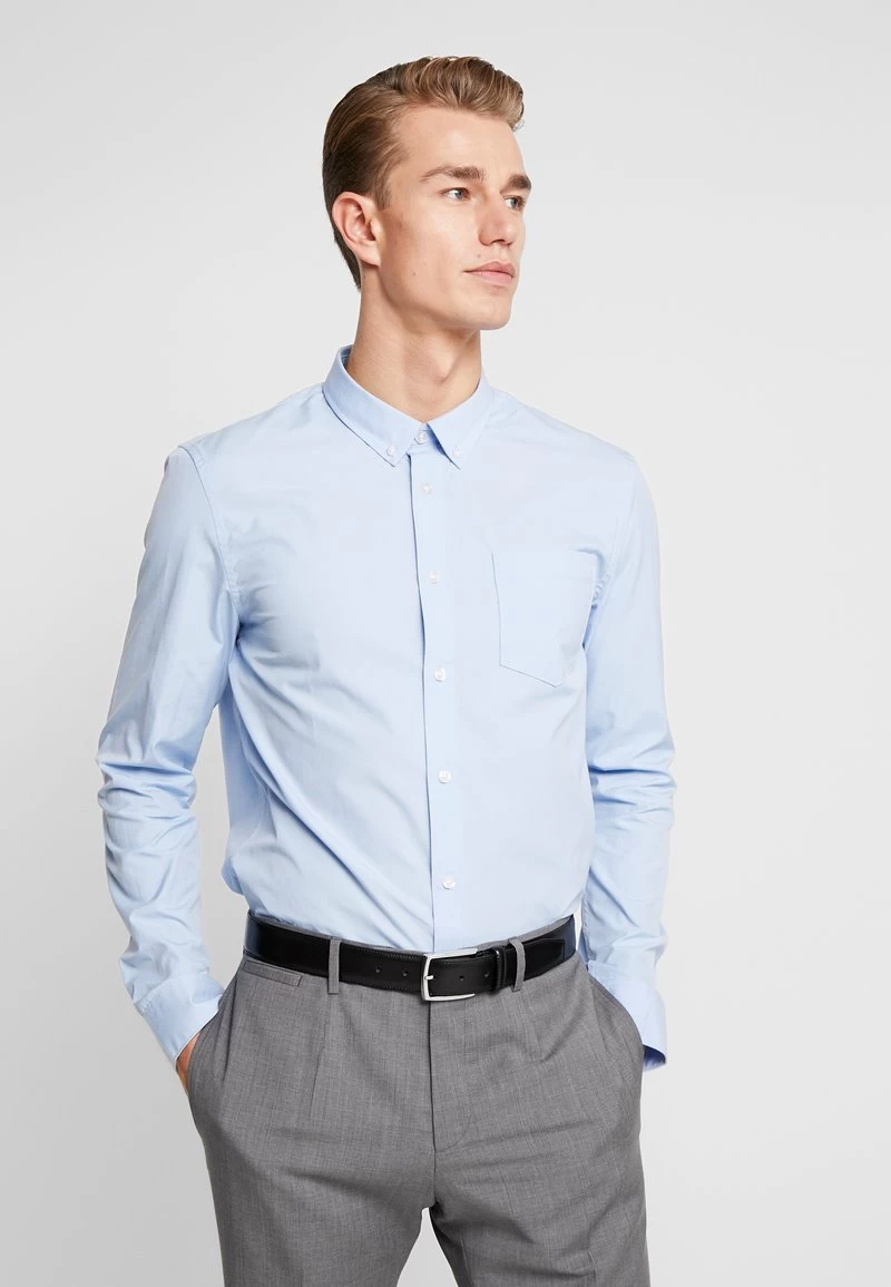 Pier One 2 PACK - Businesshemd - White/light Blue 2 Pier One 2 PACK - Businesshemd - White/light Blue – Bild 2