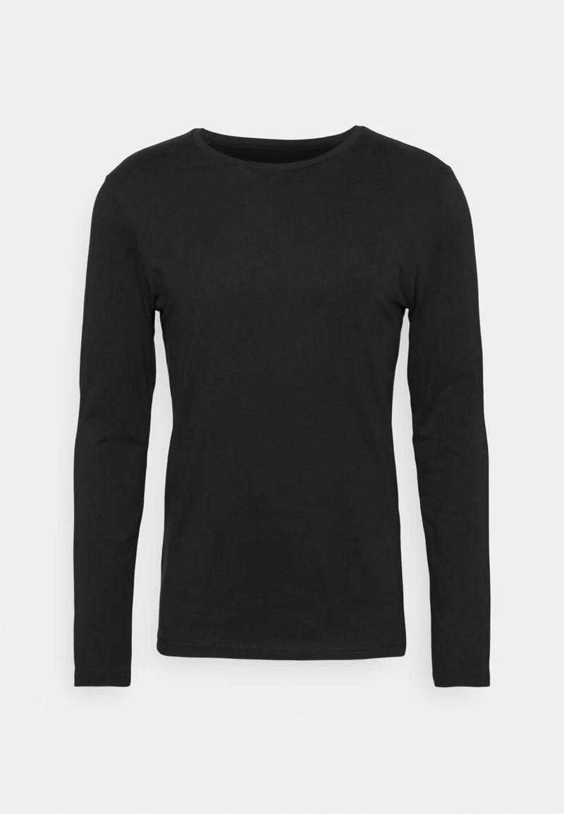 Pier One 2 PACK - Langarmshirt - Beige/black 4 Pier One 2 PACK - Langarmshirt - Beige/black – Bild 4