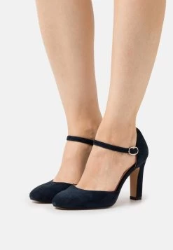 Pier One LEATHER - Pumps - Dark Blue