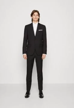Pier One SET - Anzug - Black -Pier One d1eba8cc6f304306bf7499522d29e239