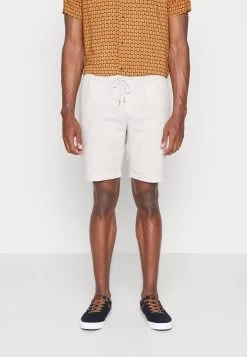 Pier One LINEN BLEND DRAWCORD SHORTS - Shorts - Beige -Pier One e1eb8ad428564dfb8727d9aeaa0a8f0f